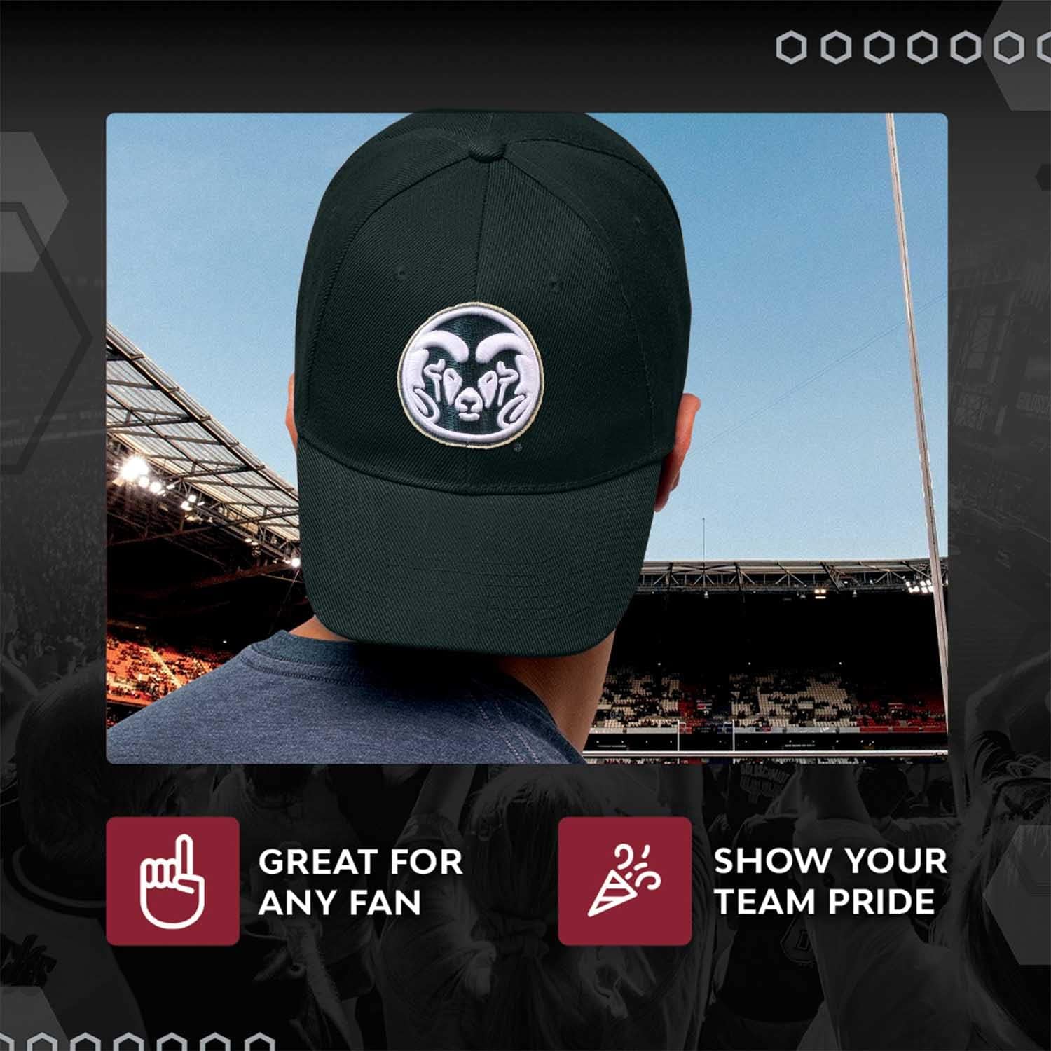 The Game NCAA Adult Relaxed Fit Logo Hat - Embroidered Logo - 100% Cotton - Elevate Your Style and Show Your Team Spirit