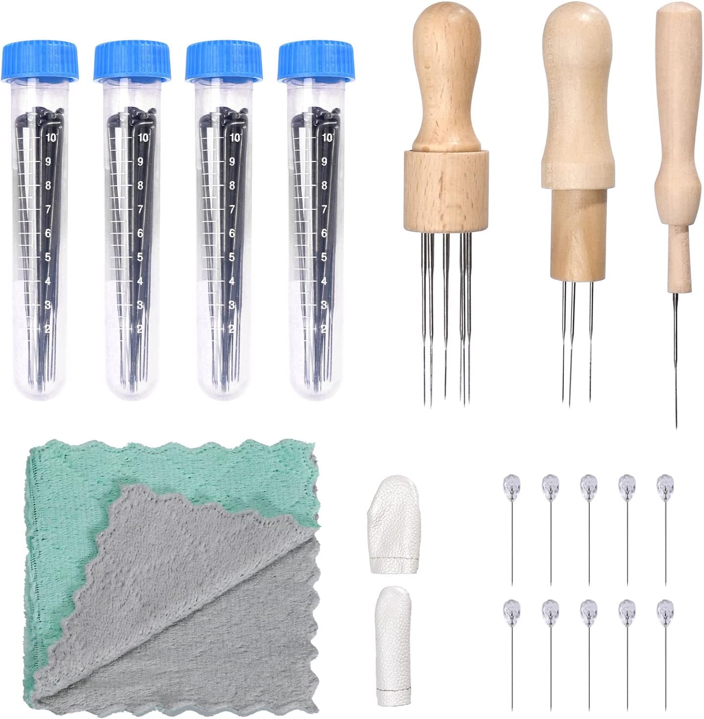 99Pcs Wool Felting Tool Kit, Needle Felting Starter Tool Kit with 4