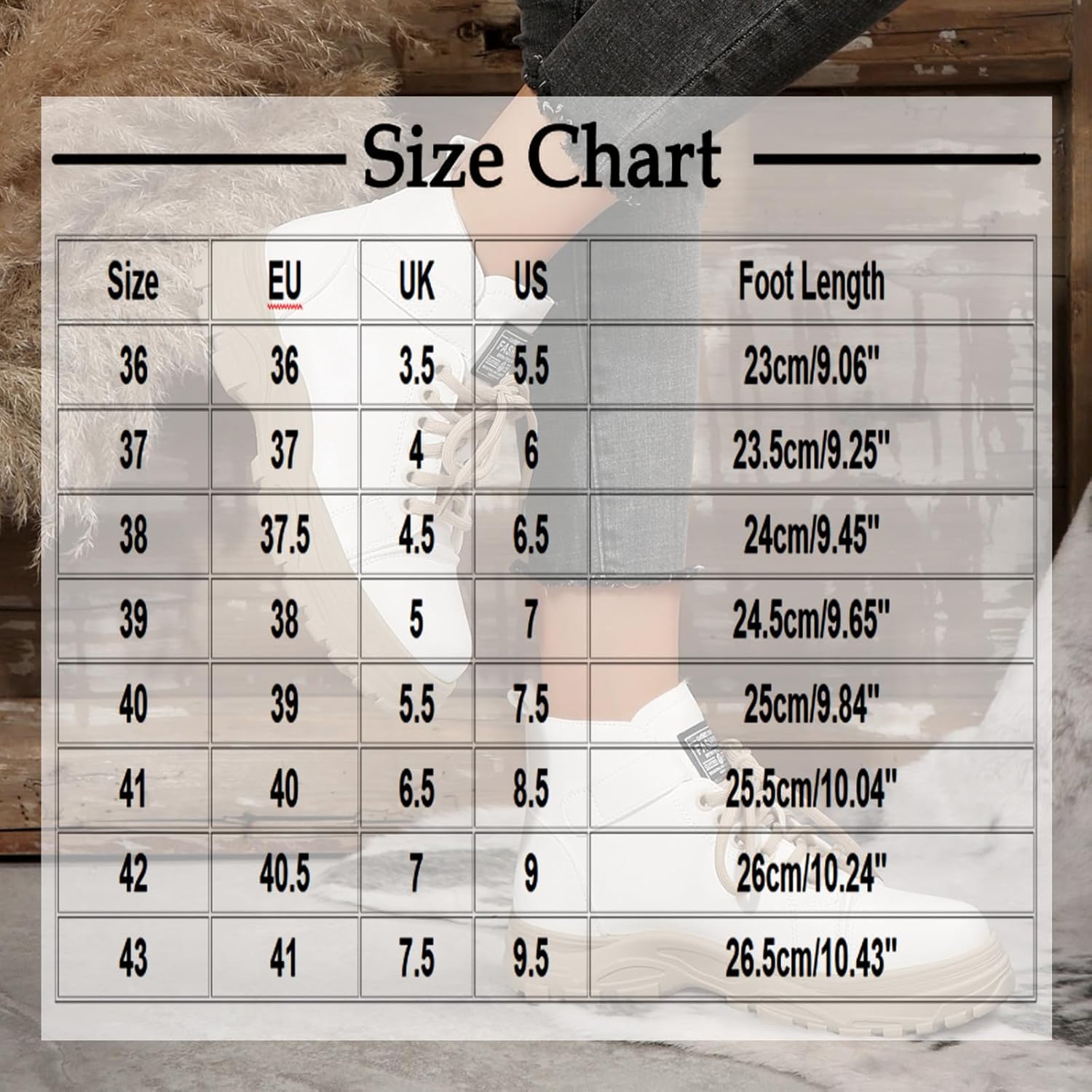 Women Waterproof Snow Boots Short Barrel Lace Up Thick Sole Comfortable for Winter Outdoor Activities Insulated Design