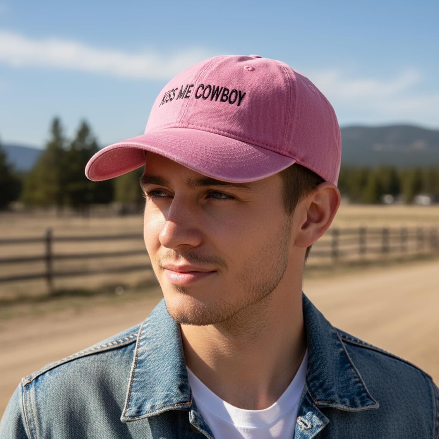 Embroidered Baseball Cap for Women & Men – Vintage Cotton Dad Hat, Adjustable Trucker Hat with Fun Sayings image 3