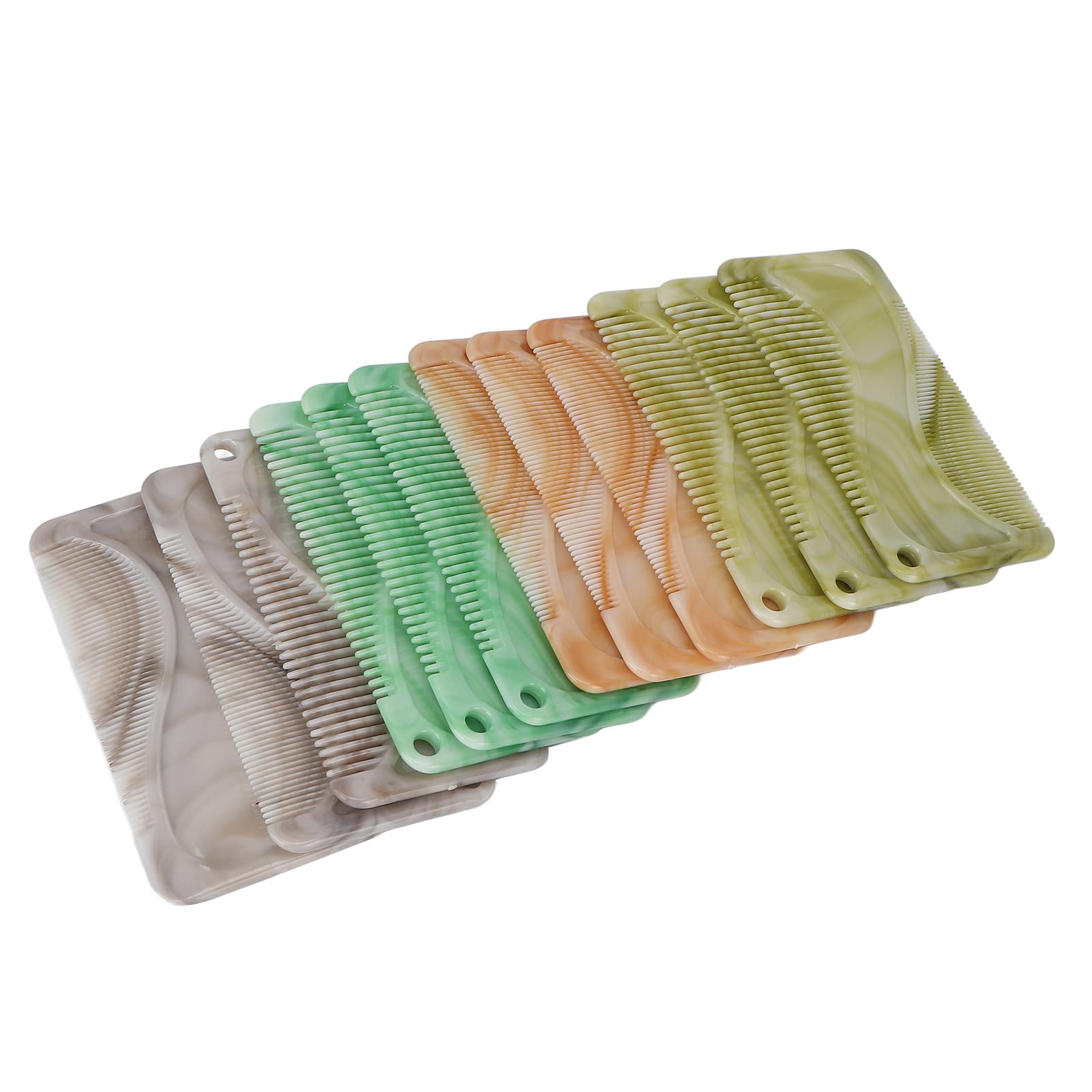 Salon Mustache Comb, Simple Elegant Firm Sturdy Ergonomic Mellow Teeth Styling Beard Comb for Home Travel for Face Grooming