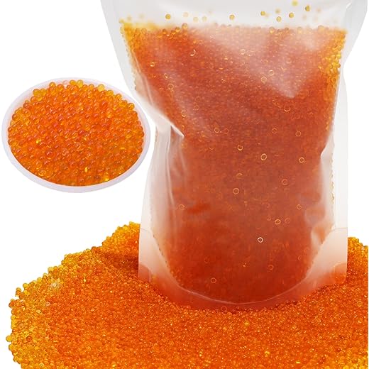 2 LBS Premium Orange Indicating Silica Gel Beads Reusable Si