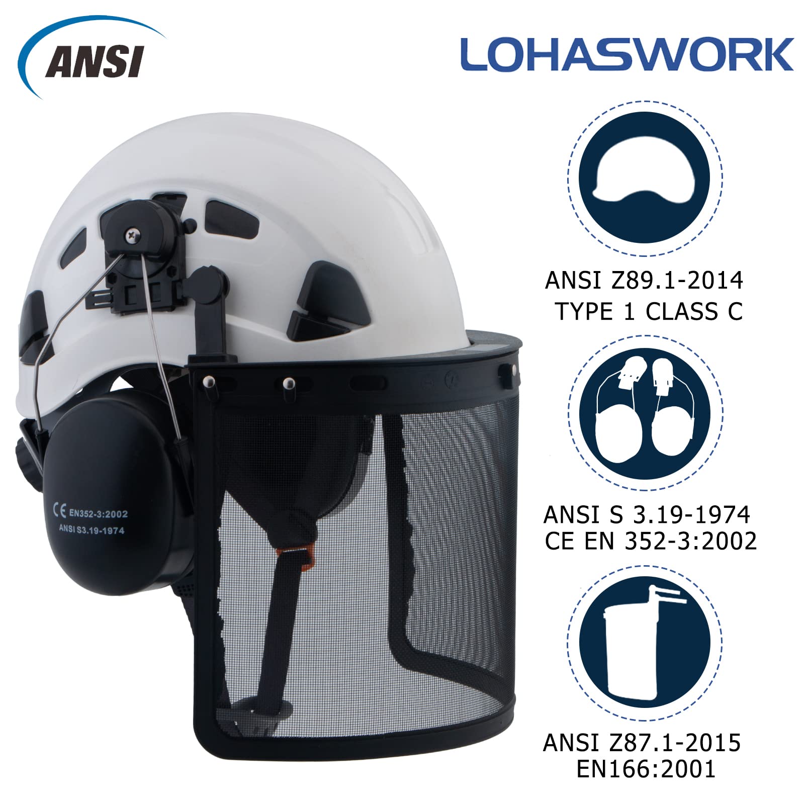 林業ヘルメット Amazon.co.jp: SAFEYEARプロフェッショナルフォレストリー