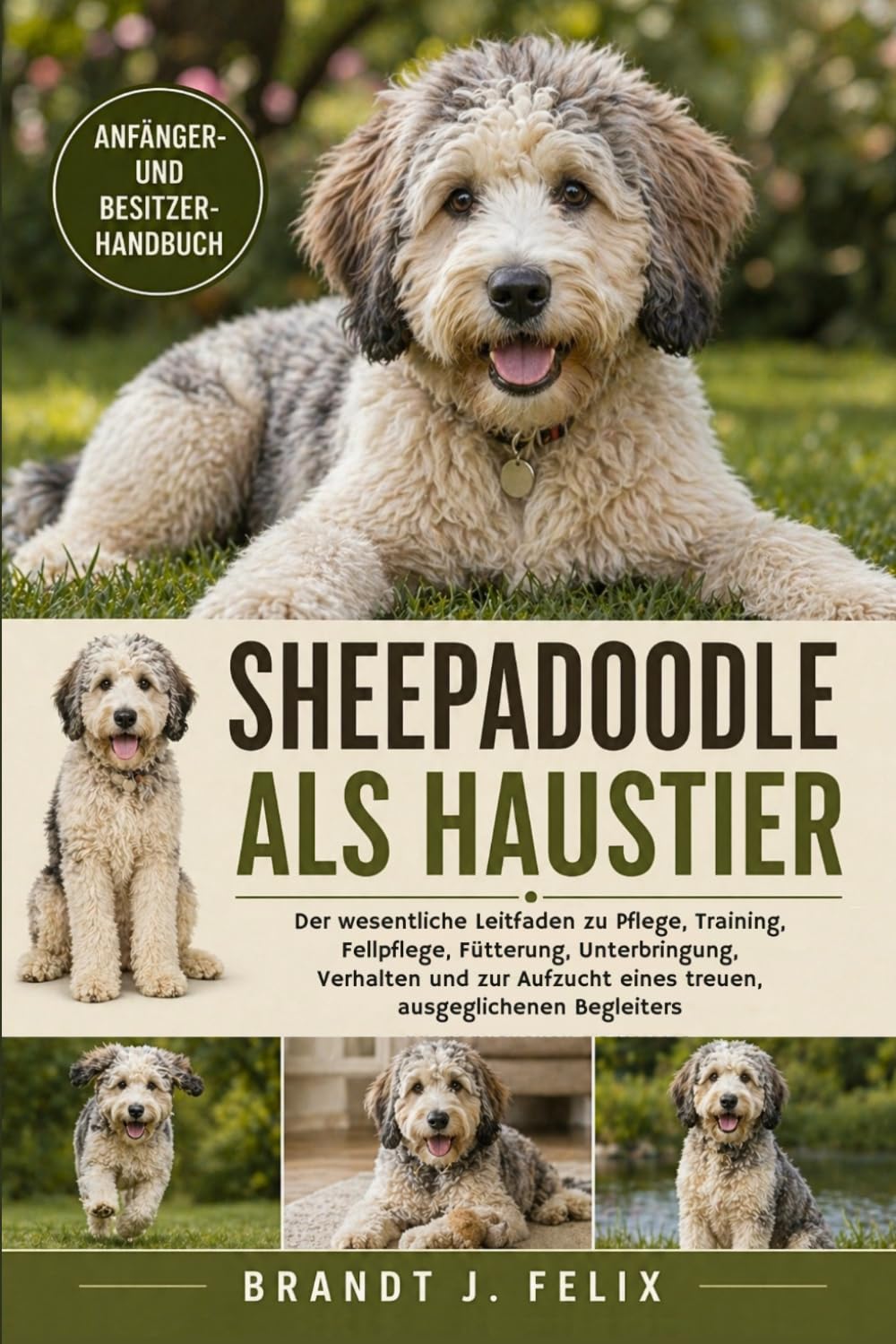 SHEEPADOODLE ALS HAUSTIER: Der wesentliche Leitfaden zu Pflege, Training, Fellpflege, Fütterung, Unterbringung, Verhalten und zur Aufzucht eines treuen, ausgeglichenen Begleiters