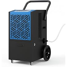 Ludatido 2026 Upgraded 220 Pints Commercial Dehumidifier with Pump, Industrial Dehumidifier for Basement up to 8000 Sq.Ft, Large Capacity with Intelligent Humidity Control