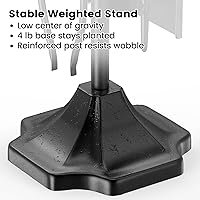 Vista 4 de GameXcel - Juego de herramientas para chimenea de 5 piezas, juego de herramientas de accesorios para chimenea con soporte, hierro forjado de 32