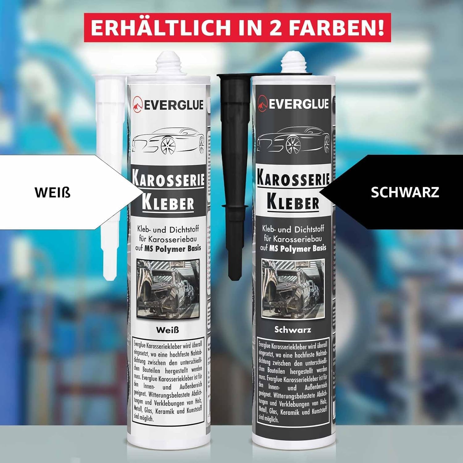 Karosseriekleber 1K MS Montagekleber UV-beständig schwarz Kartusche MS-Polymer Kraftkleber extra stark elastischer Kleb-und Dichtstoff Fahrzeugbau Van Wohnmobil (6)