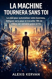 La Machine Tournera Sans Toi: Le plan pour automatiser votre business, déléguer sans peur et travailler 15h de moins par semaine grâce à l’IA.