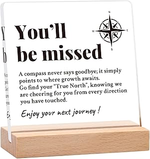 Going Compass Sign Farewell Gift