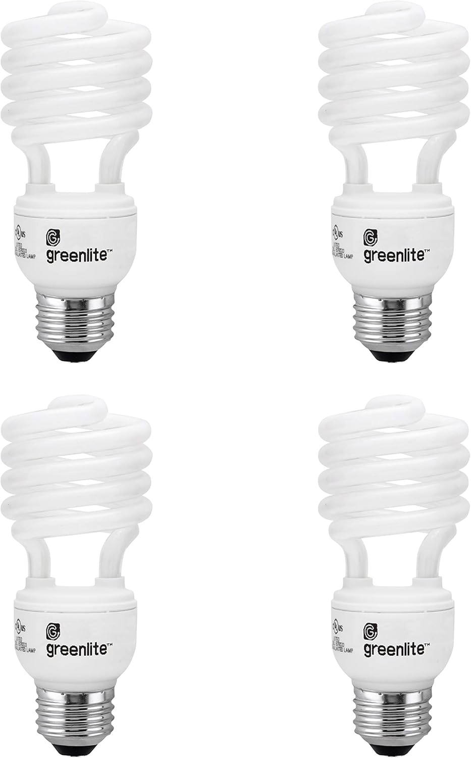 T2 23W Compact Fluorescent Light Bulb, Spiral CFL, 100W Equivalent
