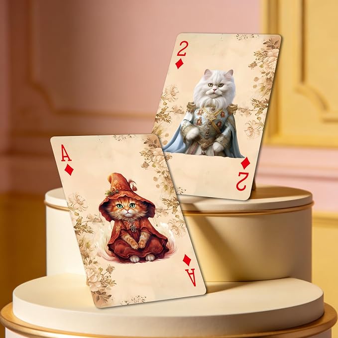 Naipes de Poker Estilo Victoriano con Arte en HD miniatura 2