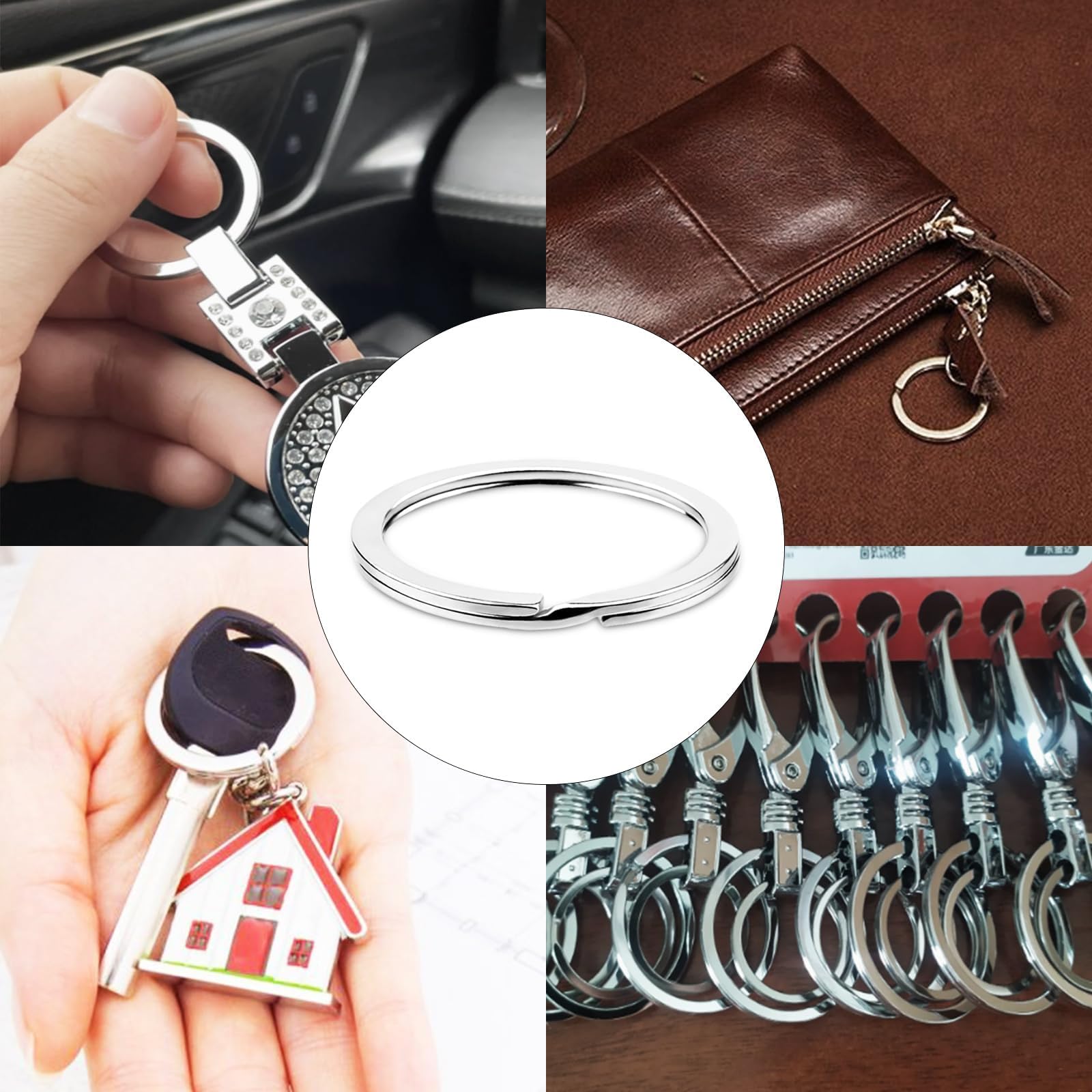 Savage Gear Stainless Steel Splitring 4-7mm SS BLN 20 Stück Edelstahl Sprengring
