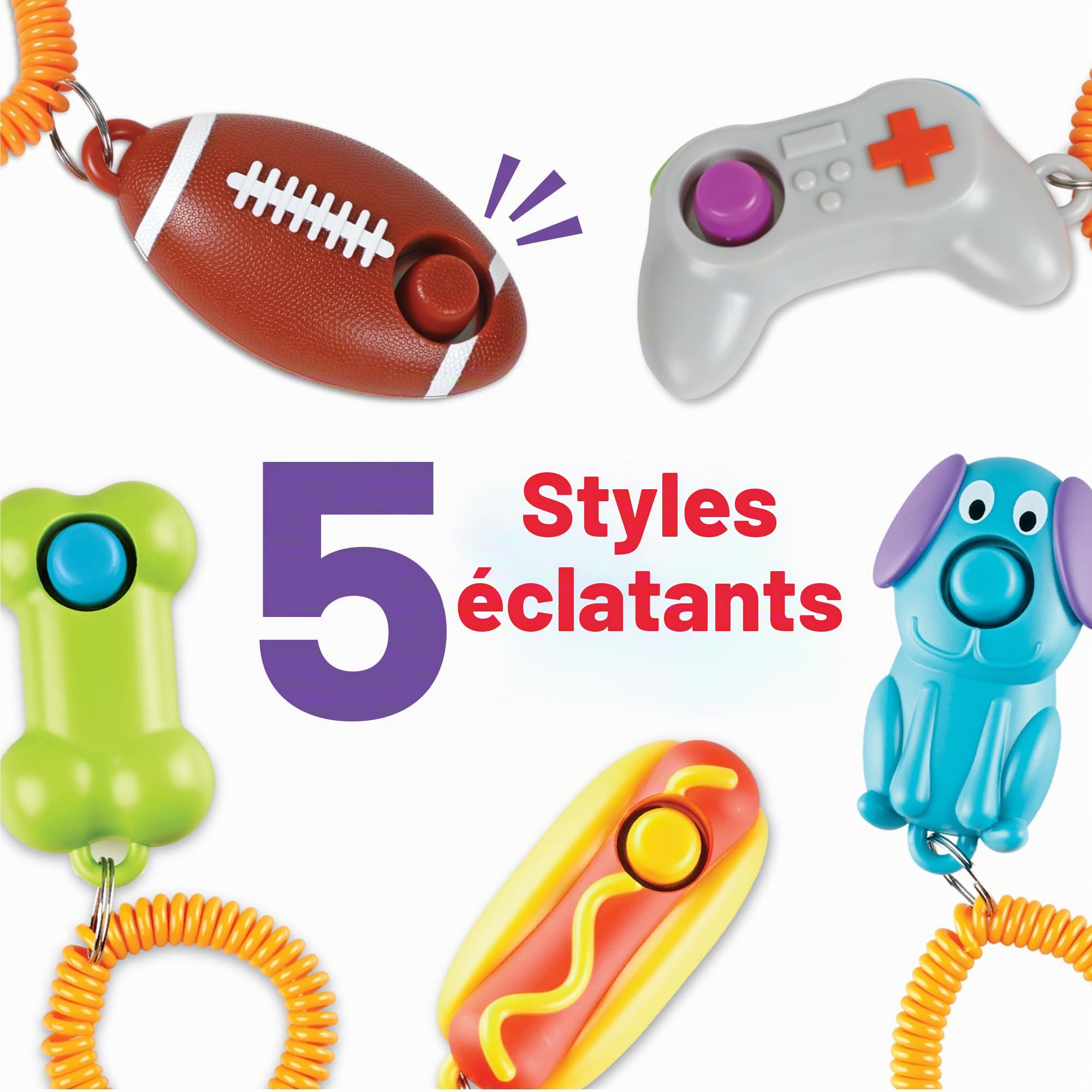 BrightKins Puzzle Distributeur de friandises en Forme de bouches d’Incendie tournantes pour Animaux de Compagnie, Jouets interactifs pour Chiens, Jeu interactif d’Alimentation Lente, 3 Niveaux