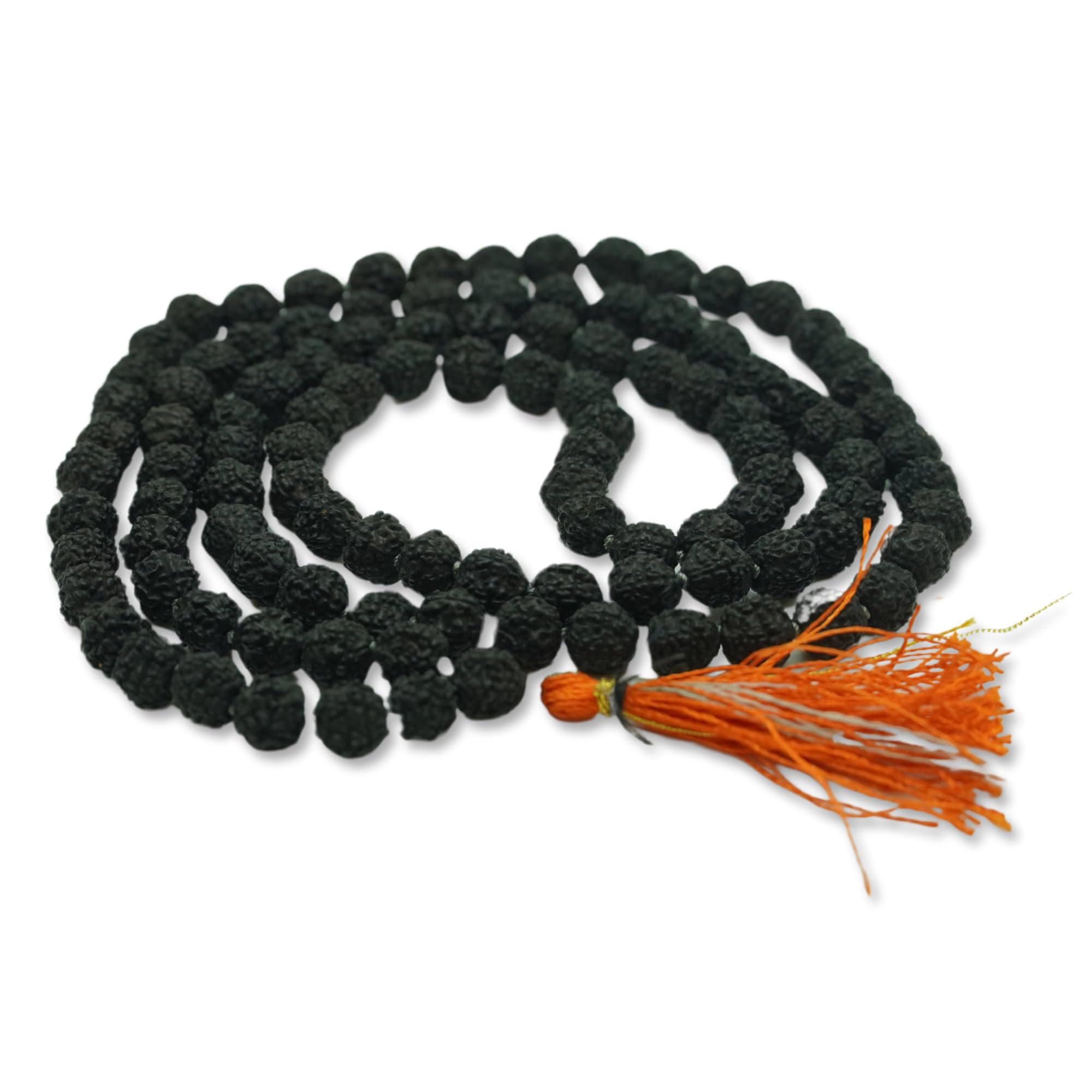 Japam Black Rudraksha Mala - 108+1 Beads | Rudraksha Mala Band for Men and Women | Free Size (38 Inches) (B0CZTTB71N) Amazon Price History, Amazon Price Tracker