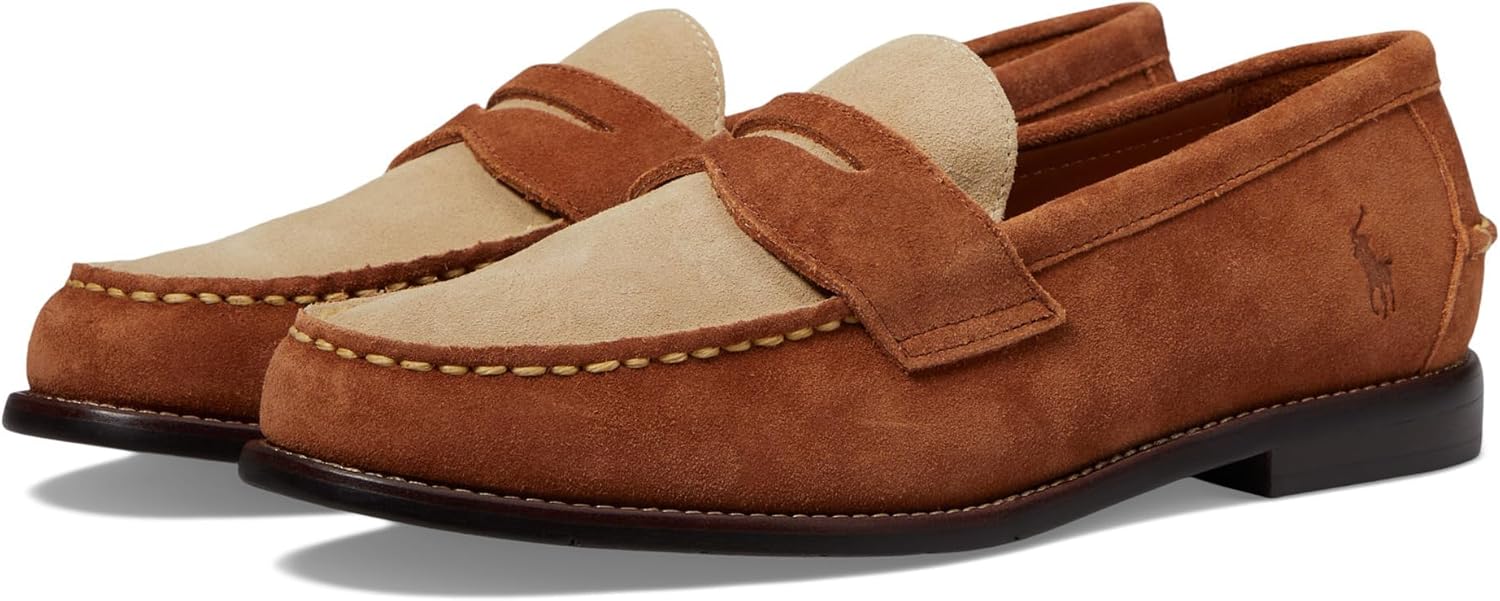 POLO RALPH LAUREN Men's Alston Leather Penny Loafers