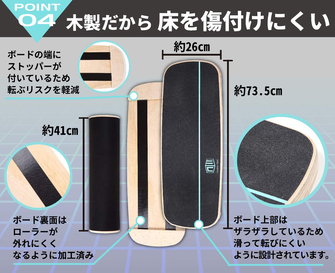 木製　バランスボード 体幹トレーニングに 楽天市場】☆正規品☆FUKUKAWA バランスボード 木製 おもちゃ