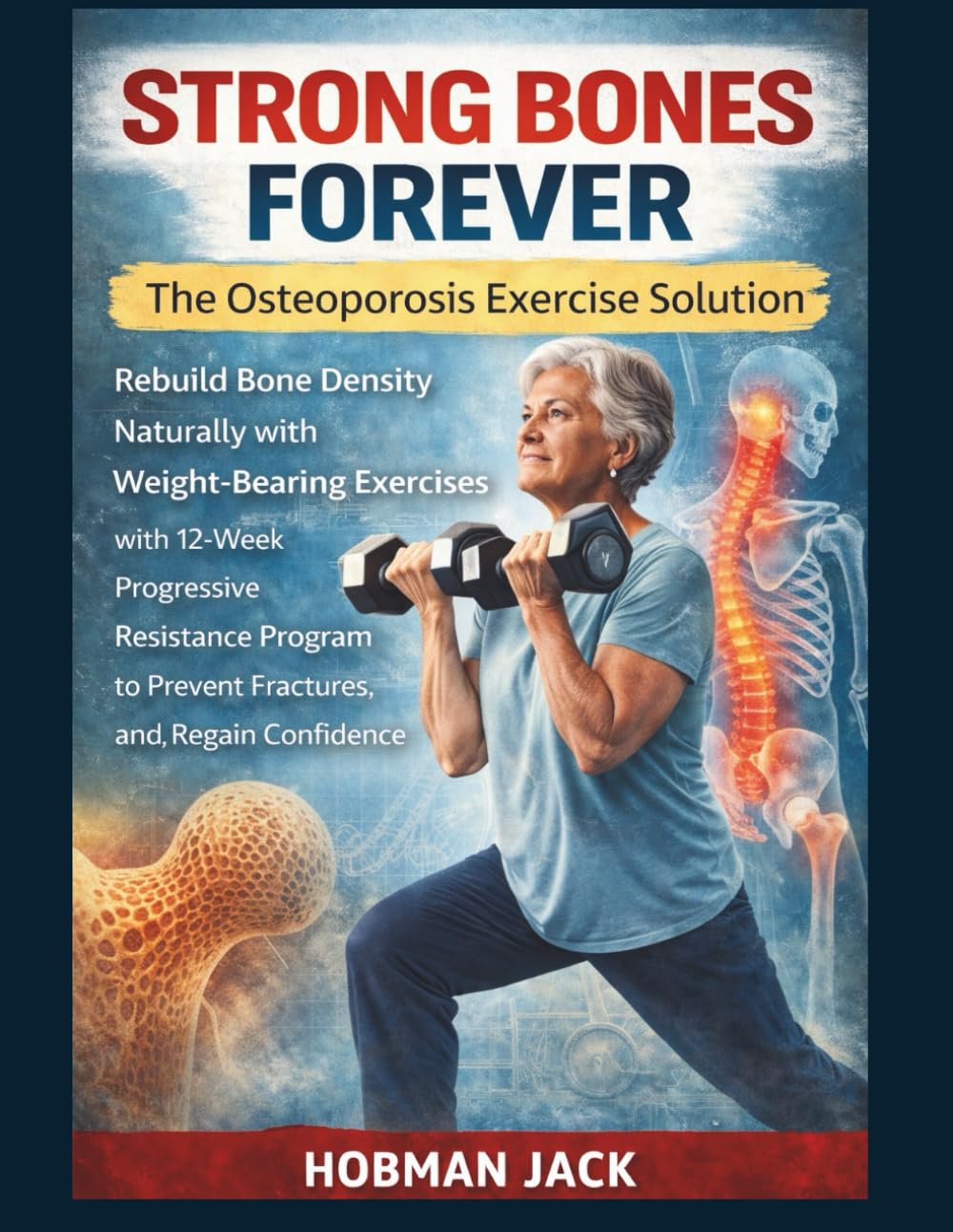 Strong Bones Forever The Osteoporosis Exercise Solution: Rebuild Bone Density Naturally with Weight-Bearing Exercises a 12-Week Progressive Resistance Program to Prevent Fractures & Regain Confidence