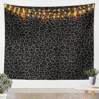 Erosebridal African Cheetah Leopard Print Tapestry 59x82 Grey Wildlife Wall Hanging - Bedroom Dorm Aesthetic Decor