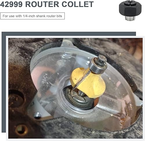 Miniatura 4 de Thaekuns 42999 Pinza de enrutador de 14 pulgadas para modelos de cable portador, Delta, B&D