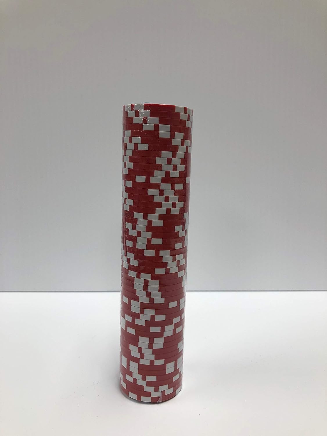 Clay Poker Chips - Red (100 Count)