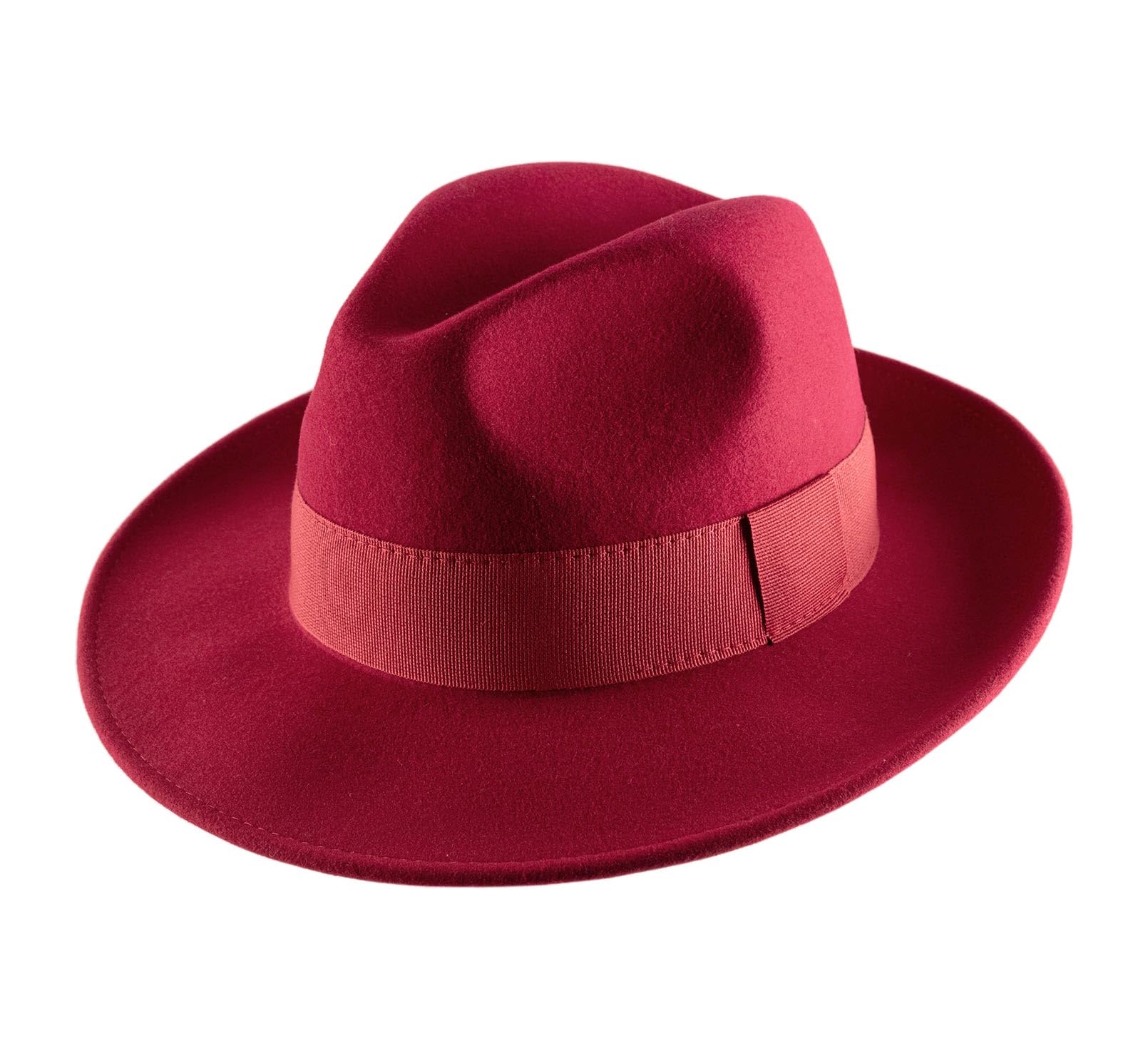 帽子 RRL Fedora Hat made in Italy sz 7 1/4 Classic Italy Fedora Wool Felt Fedora Hat Packable Water Repellent