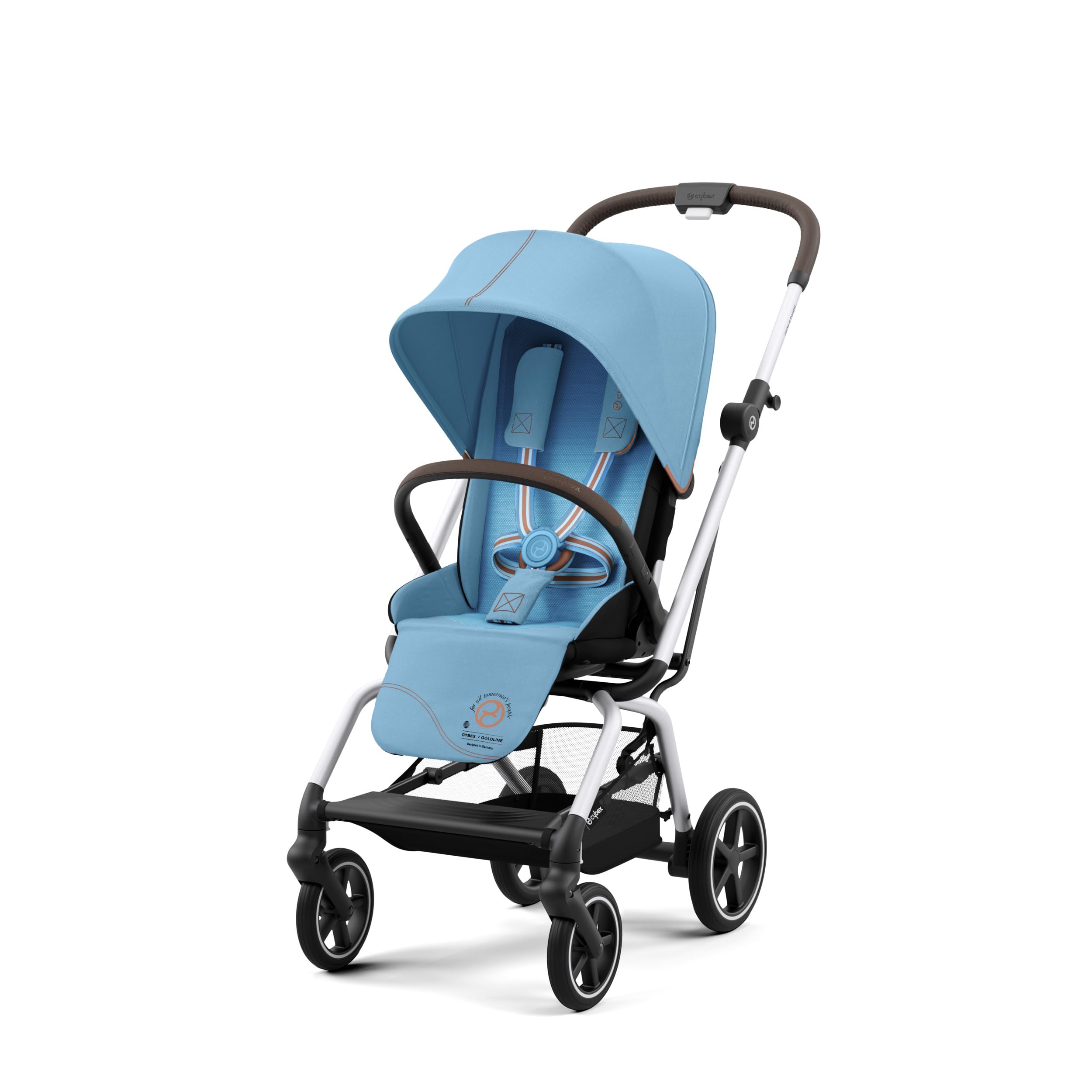 CYBEX Eezy S Twist +2 V2 Baby Stroller with 360° Rotating Seat for