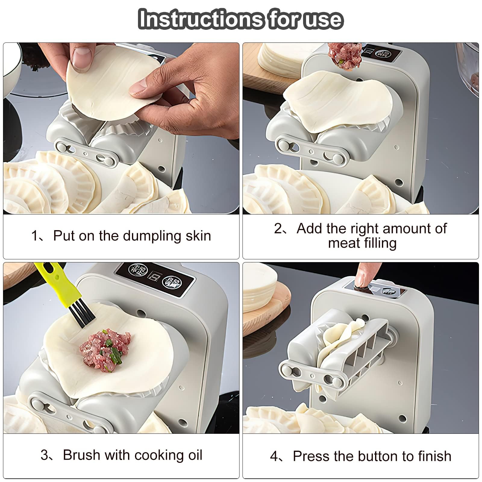 Stampo per Ravioli, Automatica Ravioli Gnocchi Maker Ravioli Stampi Prepara Rapidamente Gnocchi Empanadas Per La Macchina Per Gnocchi In Casa e Cucina Acciaio Inox Accessories