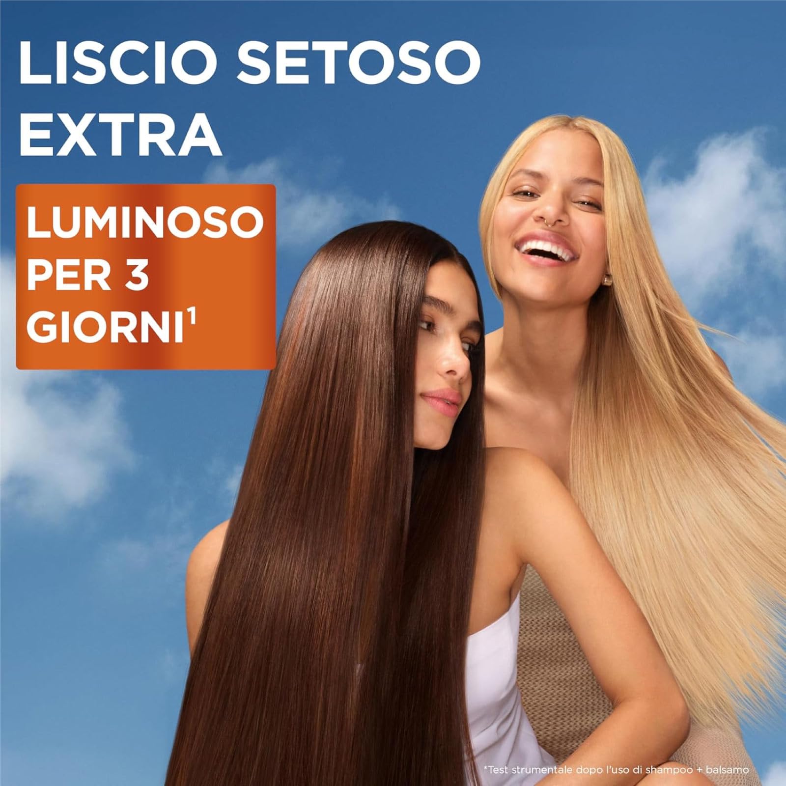 Garnier Fructis Sleek & Stay Sérum Cheveux Lisses Thermoprotecteur et Thermoactivé Anti Frisottis pour Cheveux Secs et Ternes Résiste à l'Humidité et Protège Jusqu'à 230°C - 3 Flacons de 50ml