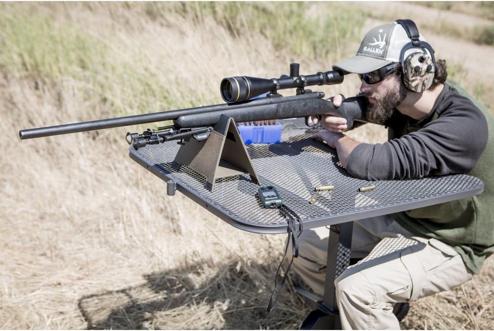 Folding Gun Rest, Shooting Rest, Portable Hunting Rest, by Allen Company Green or Coyote
