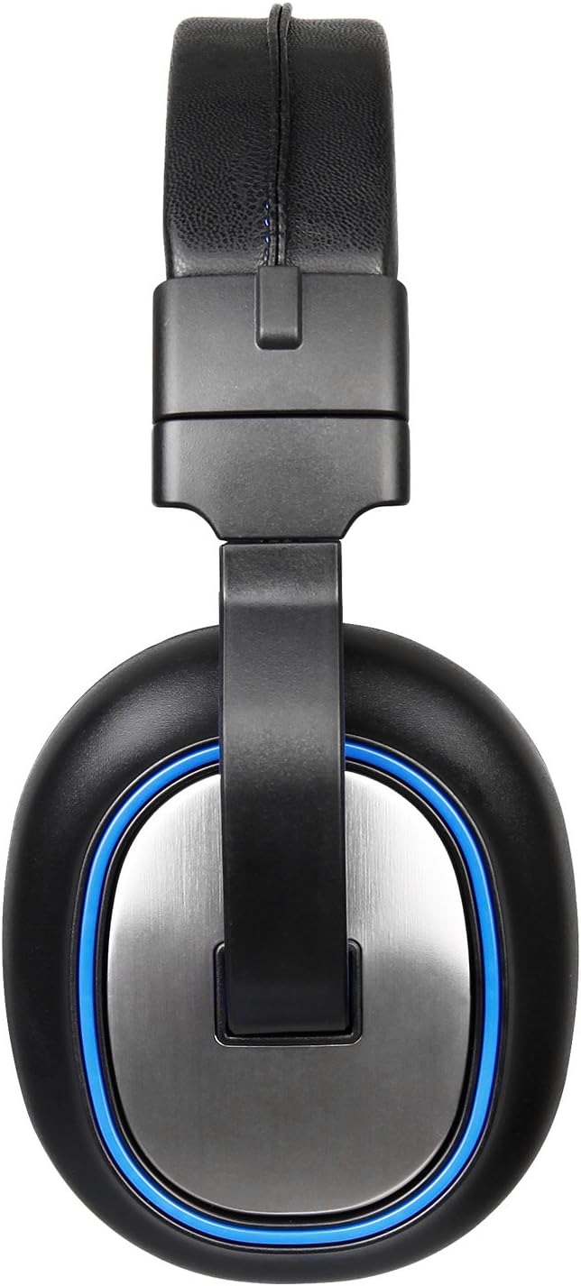 SA-R4 Gaming Headset 3.5mm Wired Over-Ear Headphones with Mic Noise Isolating Volume Control for PC Mac Xbox One PS4 -Black