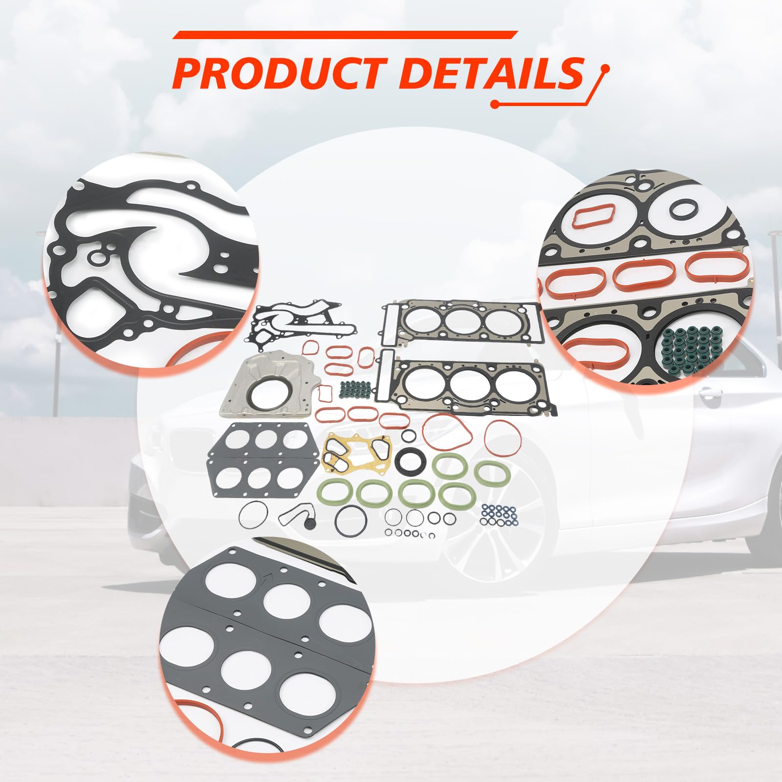 Amazon.com: YDMON 2760160220 Cylinder Head Gasket with Seal Set 