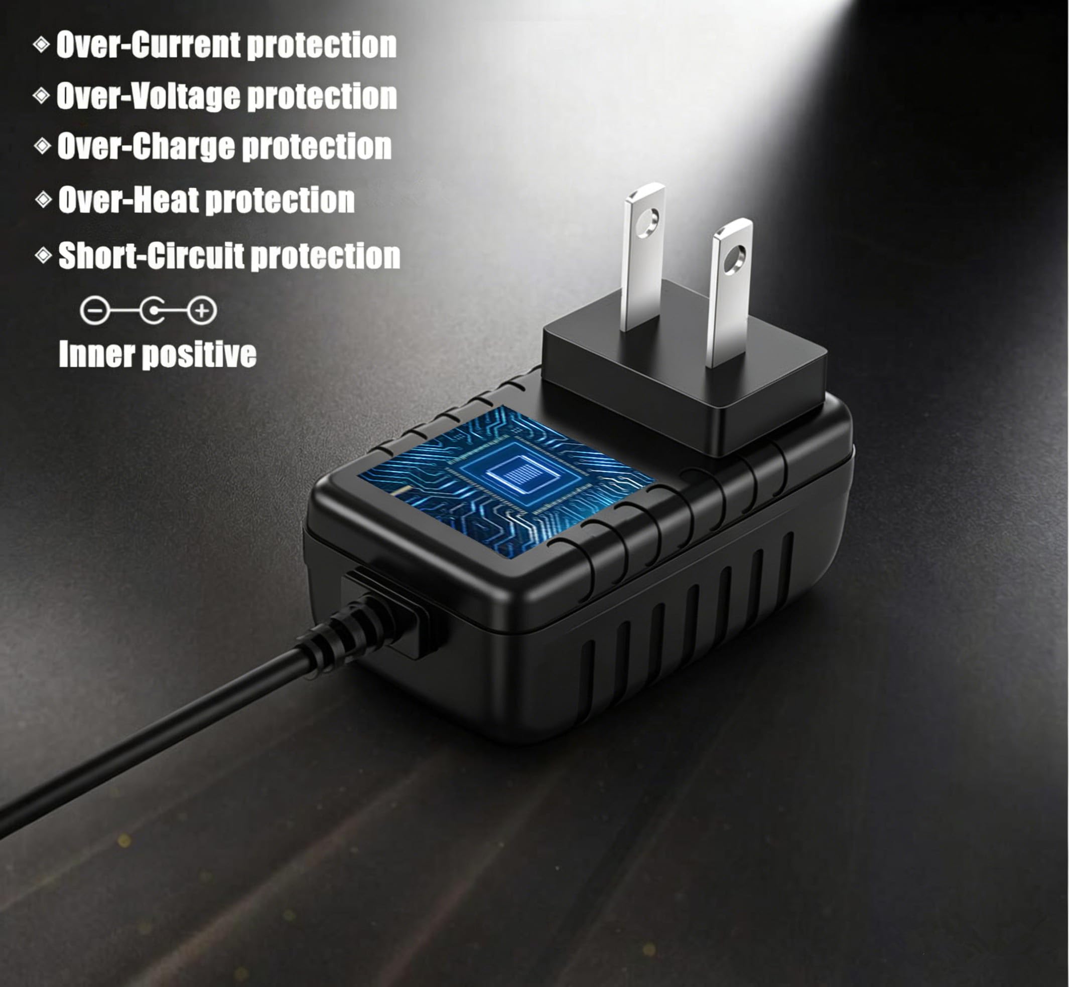Fuente de alimentación universal de 15 V 3 A 2 A con 11 puntas de enchufe CC intercambiables CA a CC 15 voltios 2.5 A 2 A 1.5 A 1 A cable adaptador de corriente de conmutación adaptador de CA