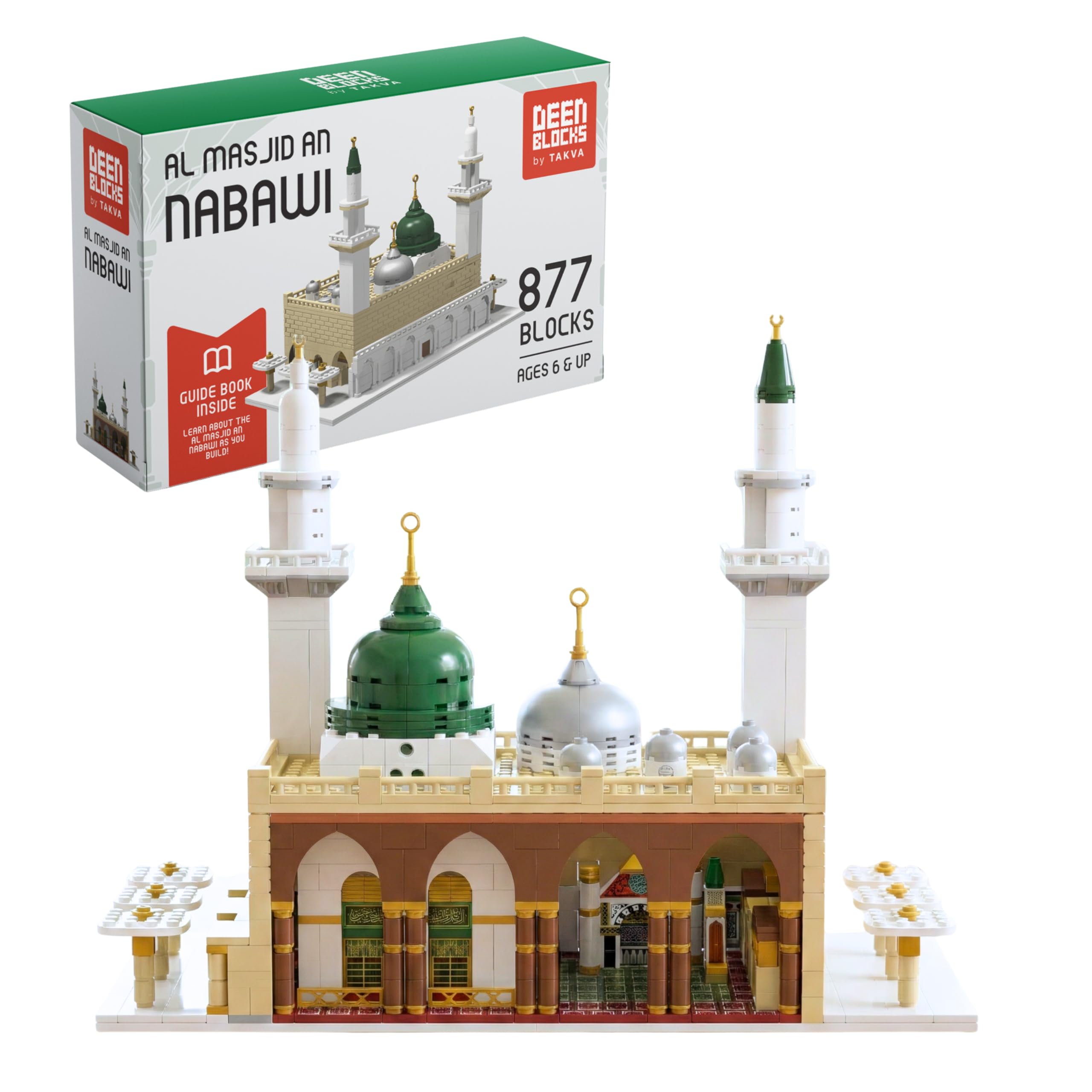 DEENBLOCKS™ Masjid an Nabawi | Build and Learn Educational Building Blocks Toy