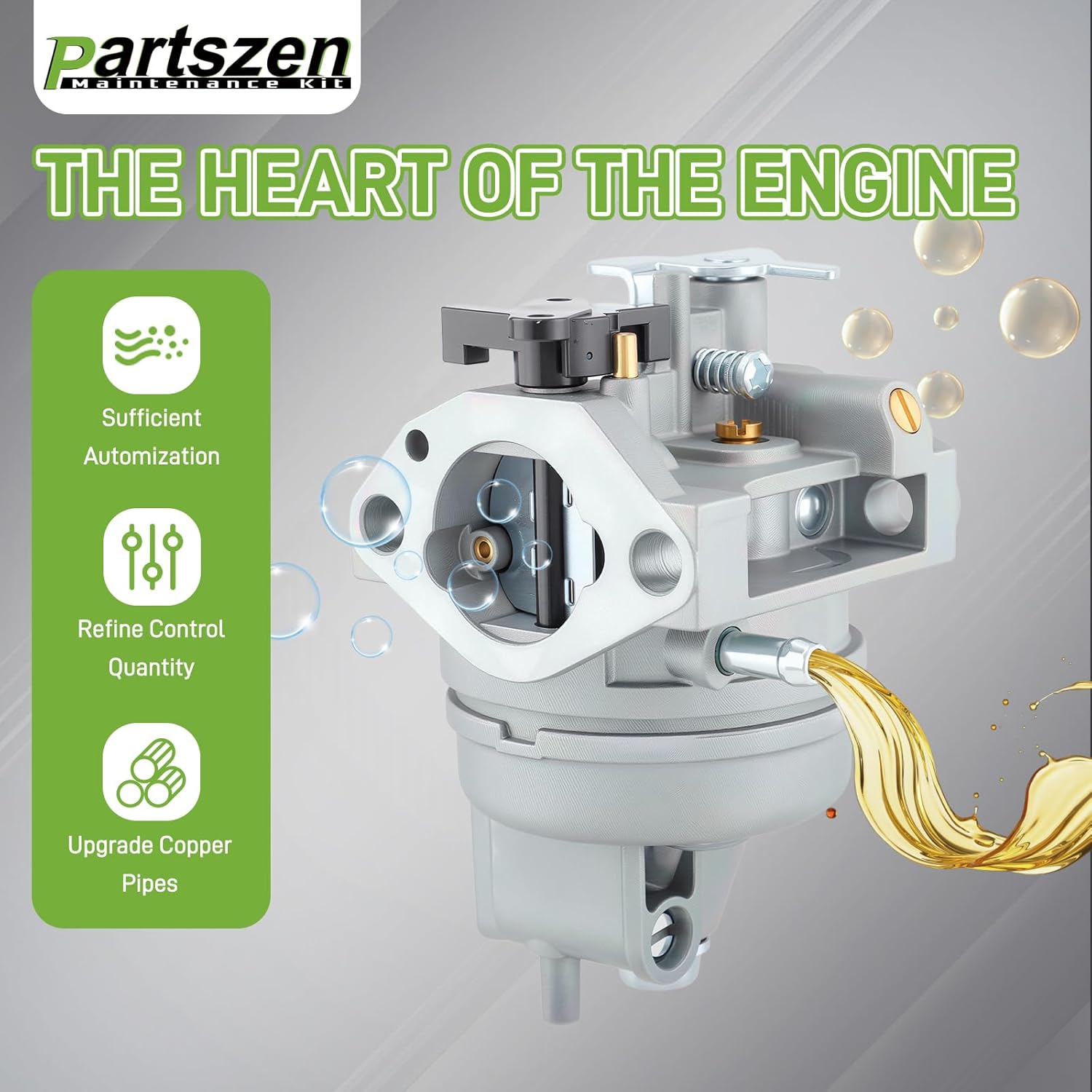 16100-Z1A-802 Carburetor Kit for Honda GC190 GC190A GC190LA GC160 Pressure Washer Carb Replace 16100-Z1A-801 with Tune Up Parts Air Filter
