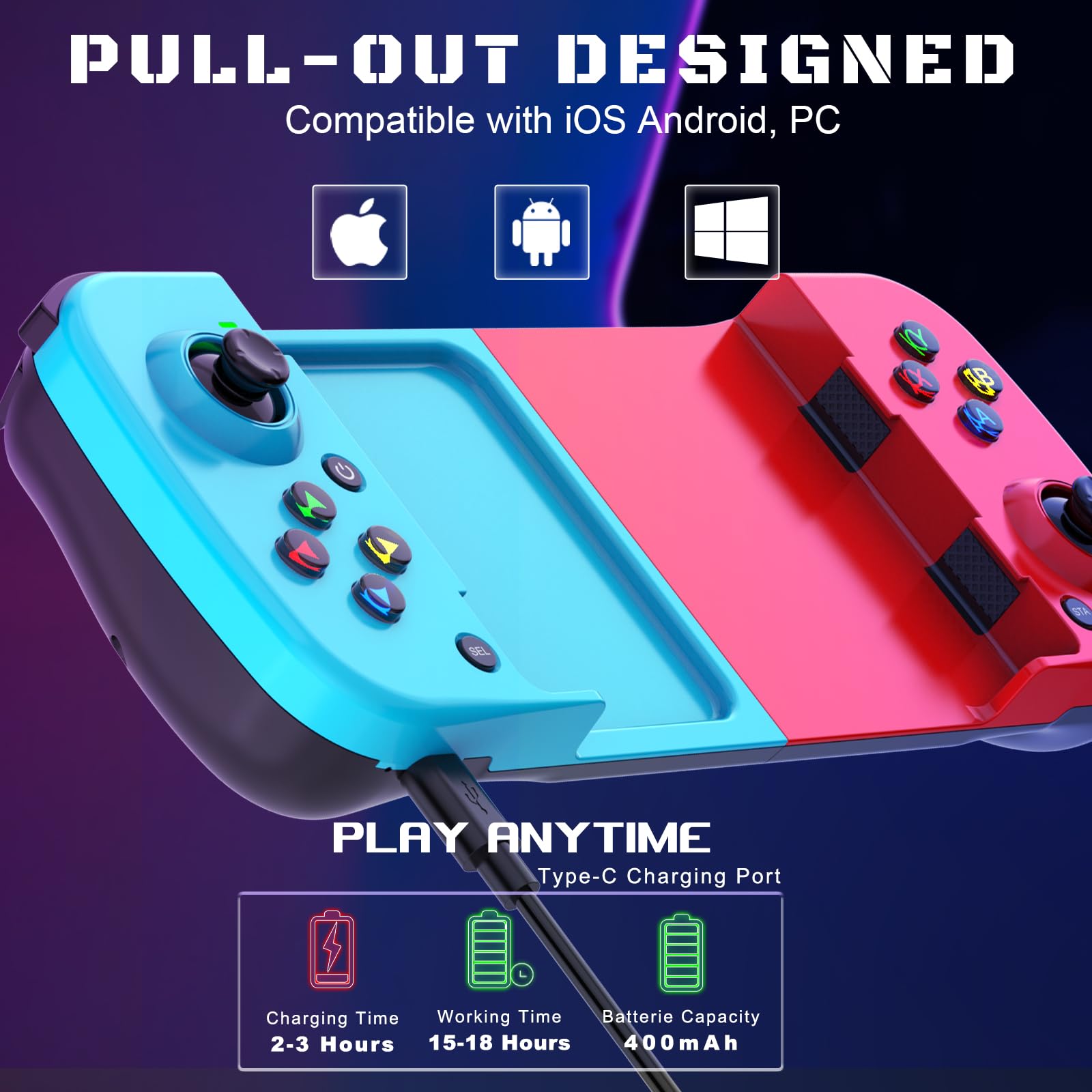 Razer Kishi Pour Android - Contrôleur De Jeu Pour SmartPhone (Connexion