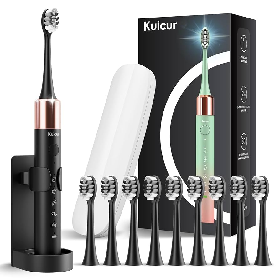Whitetec SONIC N TOOTHBRUSH 未使用 Amazon.com: Sonic Electric Toothbrush for Adults and Kids