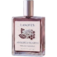 Ambered Hearth Eau De Parfum Long Lasting Cologne Spray for Men & Unisex Warm Vanilla Aged Tobacco Leaf Honey Cinnamon Citrus Notes Clean Vegan Perfume Gift 1.7 Fl Oz / 50ml