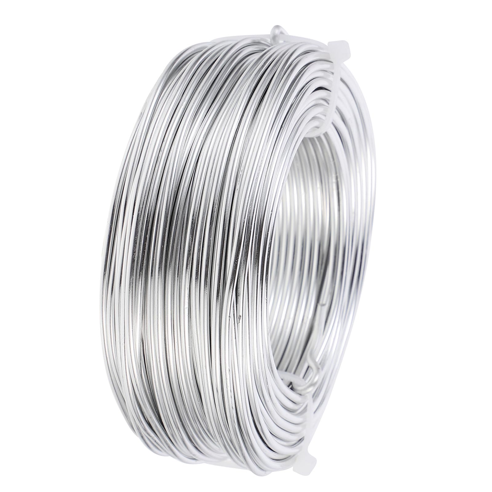 SUPVOX Alambre Adecuado de 3mm Joyería Flexible Ligero para de Aluminio para Hacer Pendientes en Collares Proyectos de Manualidades