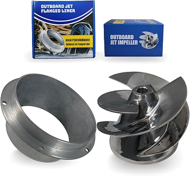 Outboard Jet Impeller 6-1/8 1737 Liner 1521 fits Yamaha Mercury