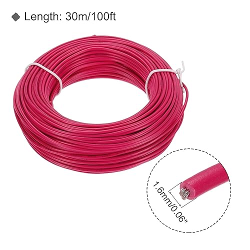 Vista 21 de MECCANIXITY Cable trenzado de PVC verde 18 AWG, 24.6 ft/25 pies, 300 V, cobre estañado, UL1007, compatible con varios dispositivos