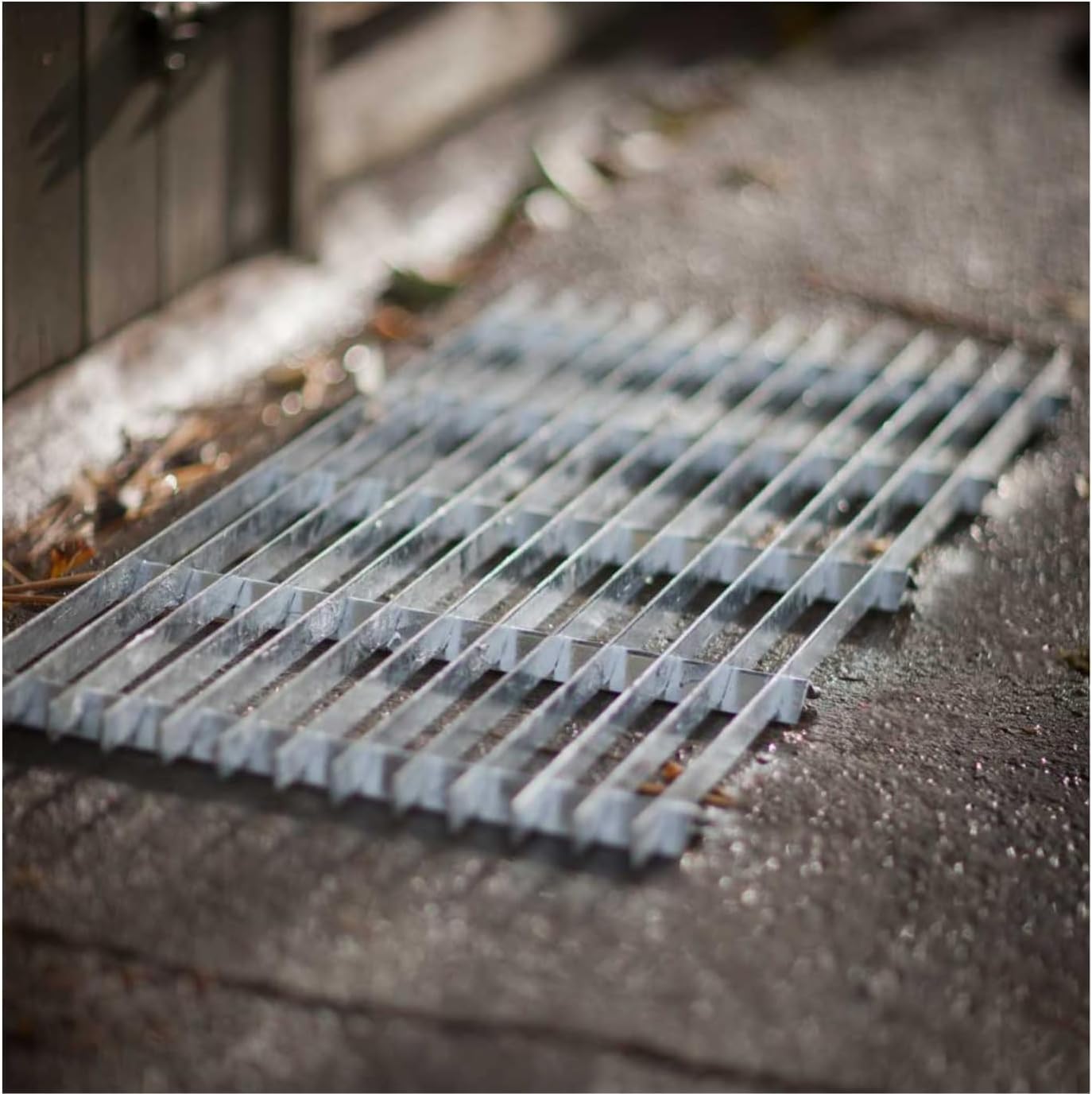 Metal Galvanised Heavy Duty Steel Shoe Boot Scraper Door Floor Mat | UK - View #2
