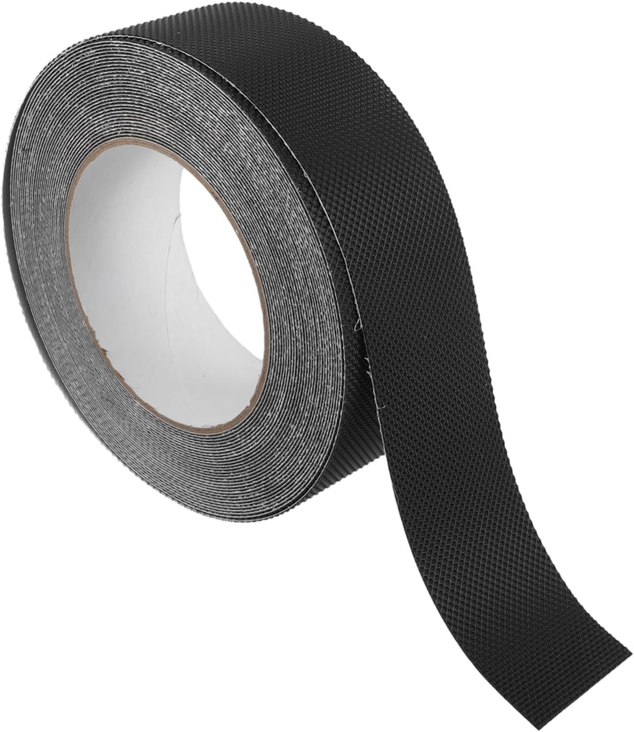 Generic Non Slip Tape for Stairs and Steps, Black Anti-slip Grip Tape with Diamond Pattern, Waterproof Adhesive Backed Stair Tread for Indoor Floor, Bathroom, 4cm X 10m