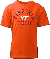 Vista 7 de Wes and Willy Camiseta de algodón orgánico de manga corta para niños de la NCAA