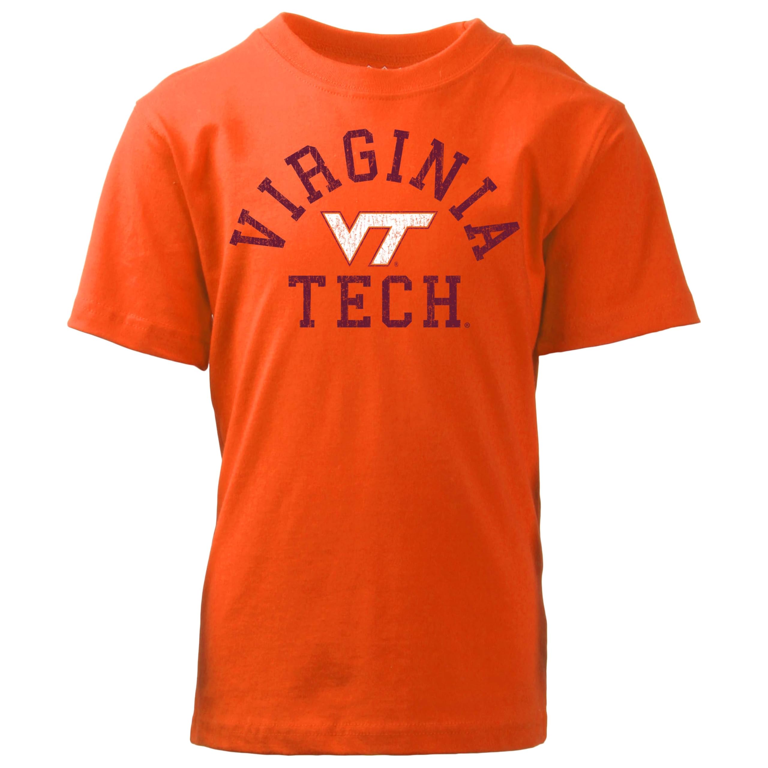 Wes and Willy NCAA Kids S/S Organic Cotton Tee Shirt, North Carolina Tar Heels, L, NC Blue — view 6