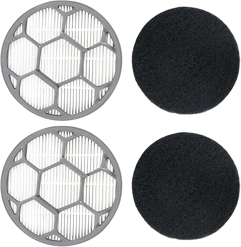 Miniatura 10 de Hepa - Accesorios de repuesto de esponja para filtro Neabot P1 Pro para aseo de mascotas y aspiradora (2 filtros Hepa + 4 esponjas)