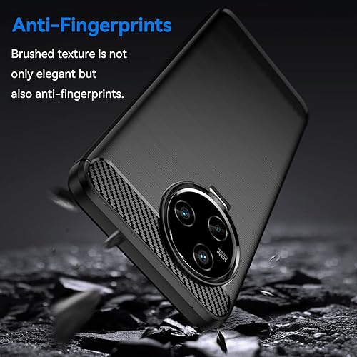 Miniatura 3 de Generic Cubierta De TPU Para Infinix Note 12 Pro 4G, Fibra De Carbono Flexible Slim Fit Soft Shell Lindo Caso Trasero Bumper Funda Protectora De