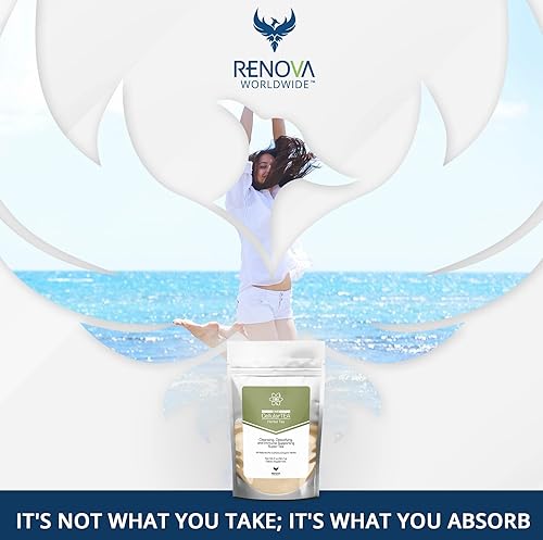 Miniatura 7 de CellularTea Té orgánico de desintoxicación – Té limpiador sin cafeína para desintoxicación diaria, limpieza intestinal, salud digestiva y apoyo