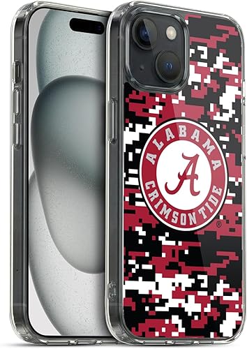 Miniatura 161 de Head Case Designs Funda de gel con logotipo oficial de la Universidad de Alabama UA [protección de grado militar] compatible con Apple iPhone 11