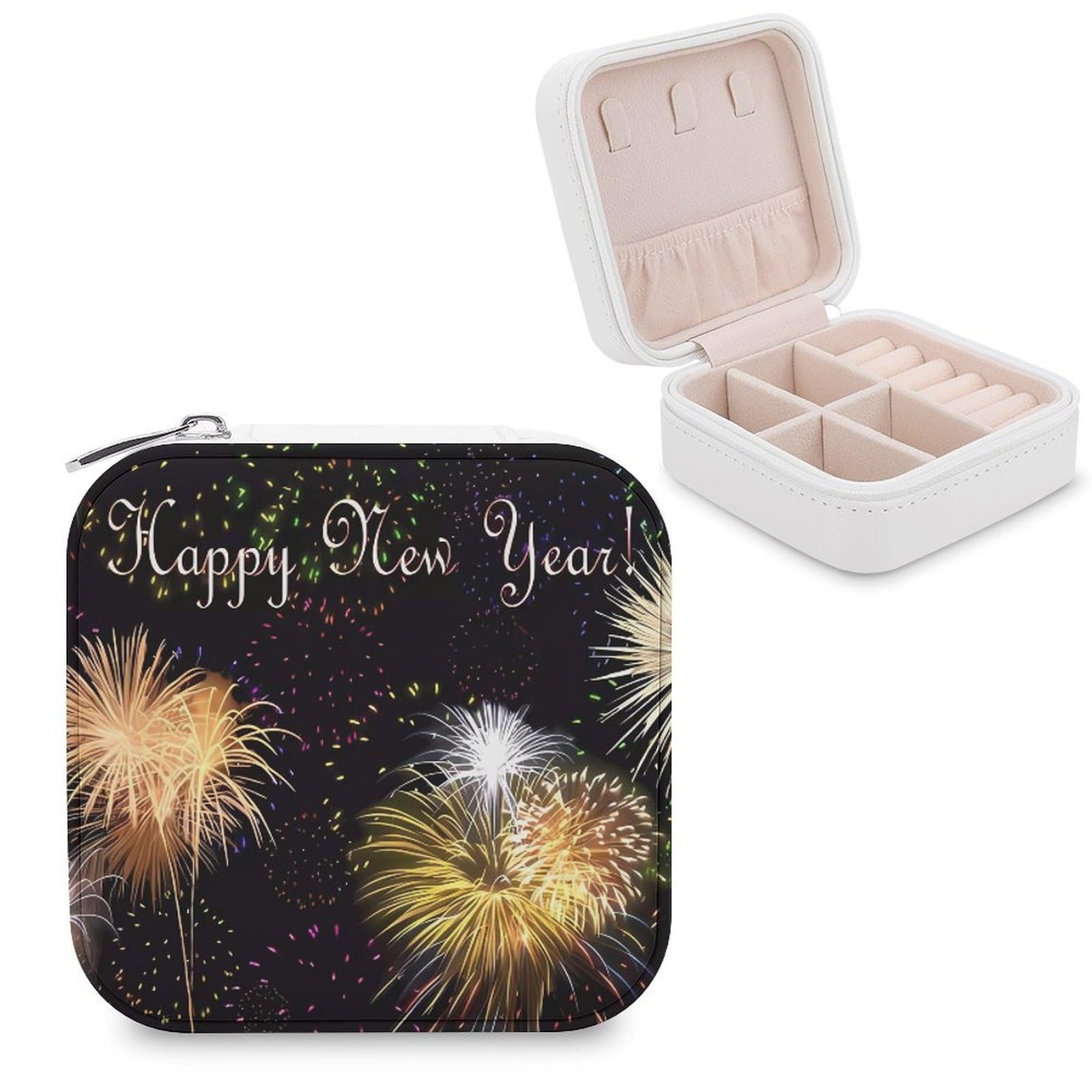 Boîte à bijoux Happy New Year le cadeau idéal pour les vacances