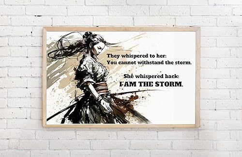 Miniatura 3 de Arte de pared motivacional grande de 11 x 17 pulgadas, mantén tu cara siempre hacia el sol, decoración de pared con citas positivas, póster